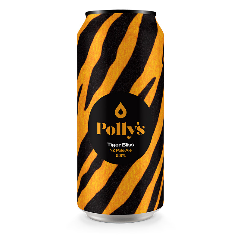 Pollys Tiger Bliss Nz Pale Ale Cans