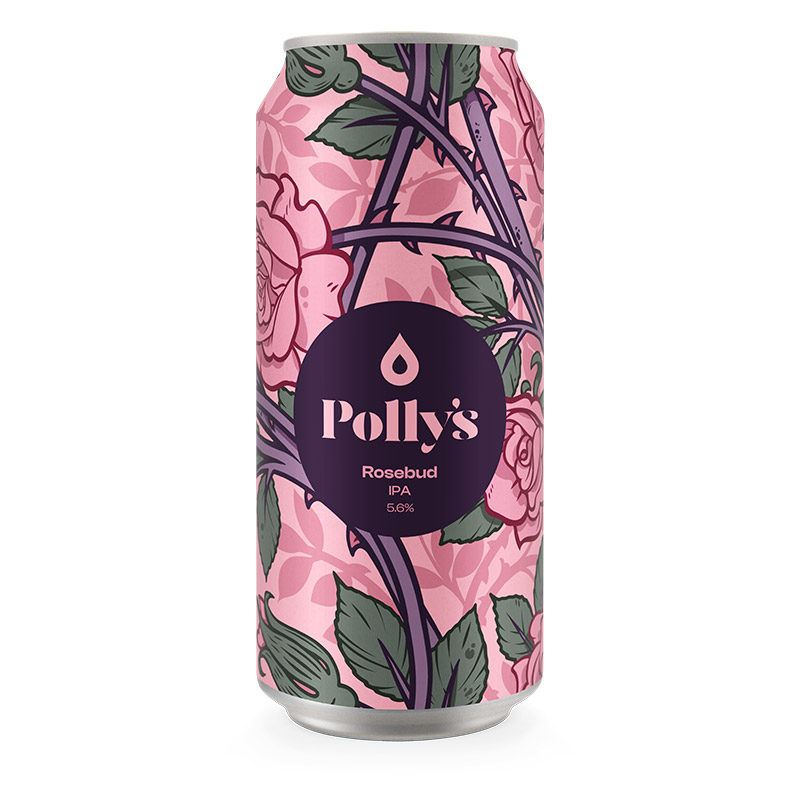 Polly's Rosebud IPA Cans 18pk