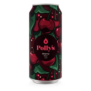 Polly's Cherry Fruited Sour Cans 18pk