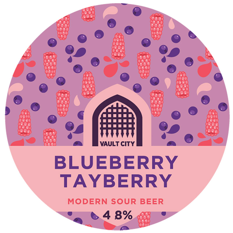 Vault City Blueberry & Tayberry Sour Keg