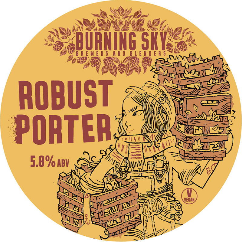 Burning Sky Robust Porter Keg