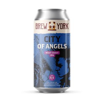 Brew York City of Angels West Coast IPA Cans