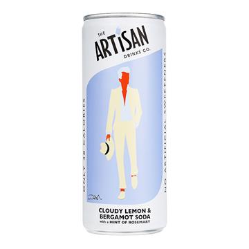 Artisan Cloudy Lemon and Bergamot Soda